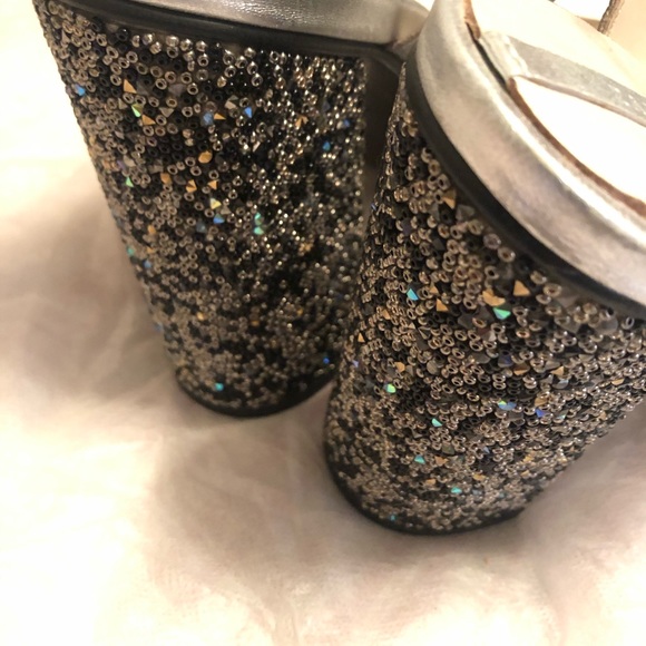 Zara woman silver heels - Picture 4 of 6